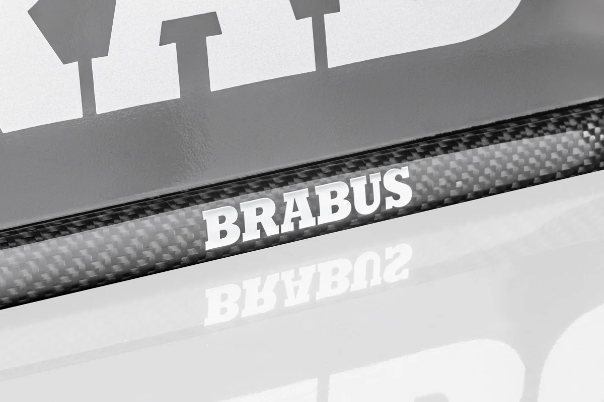 Carbon Kennzeichenhalter für G- & S-Klasse – Bild 3